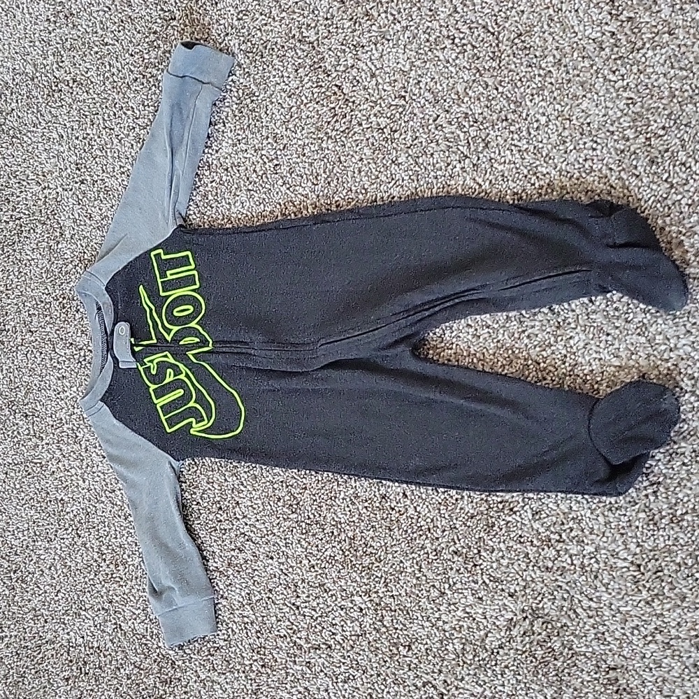 Nike baby footed sleeper